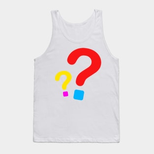 A question mark Tank Top